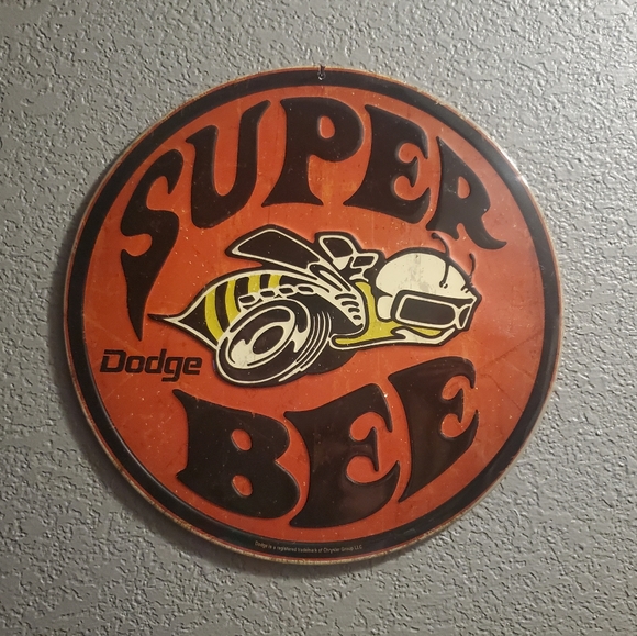 Dodge Other - Aged Dodge Super Bee Metal Sign